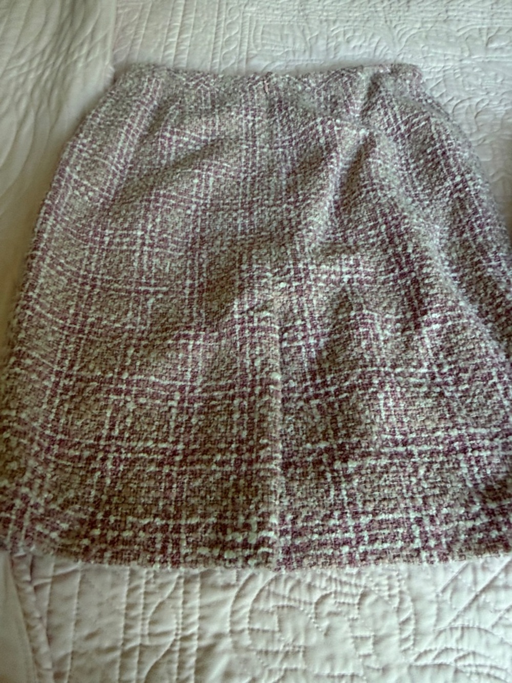 INC Chic Pink Tweed Skirt & Jacket Set - Picture 4 of 7